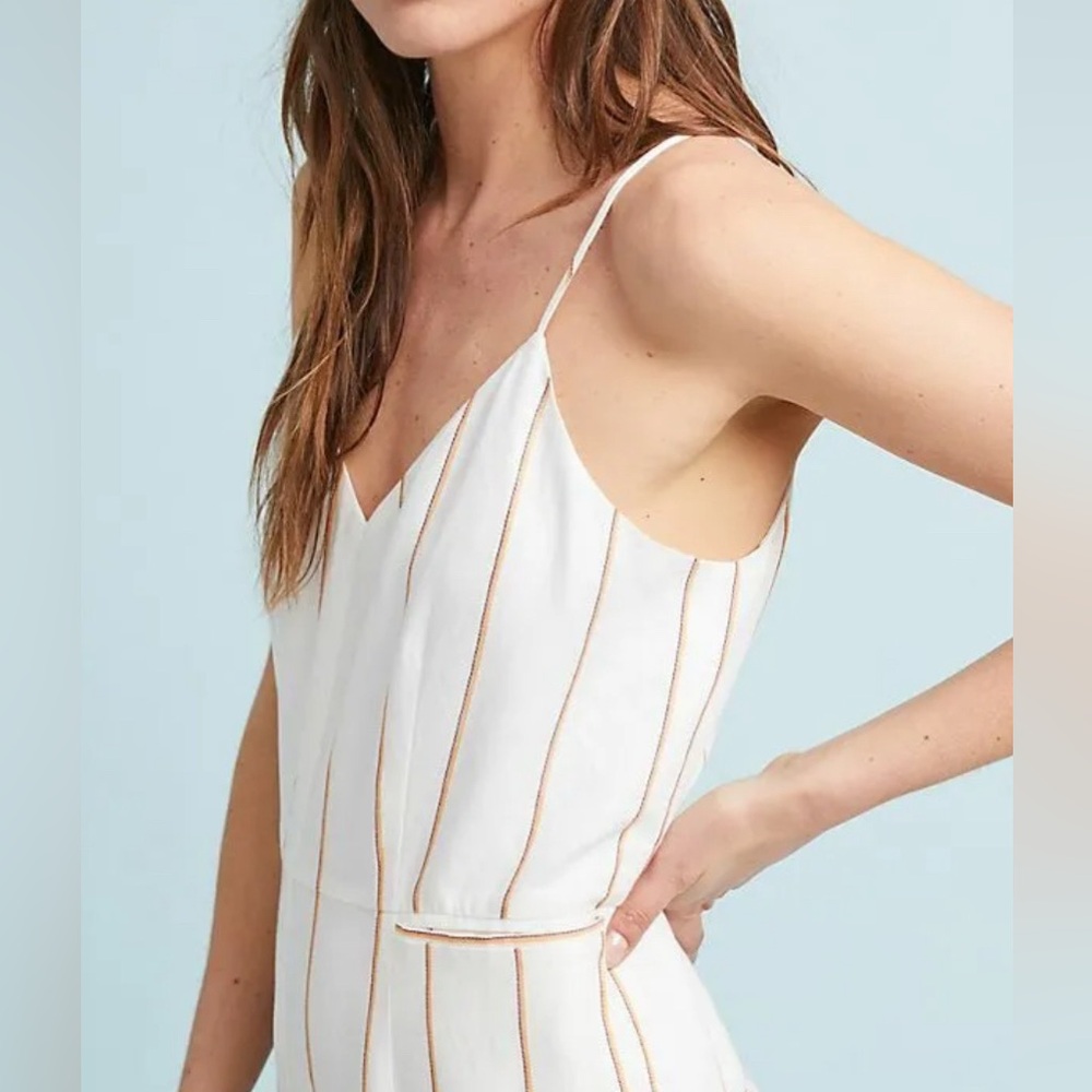 Anthropologie- Essential Yarn-Dyed Jumpsuit